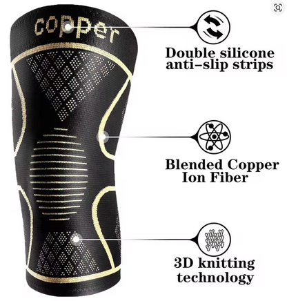 Copper Knee Pads for Joint Support & Pain Relief